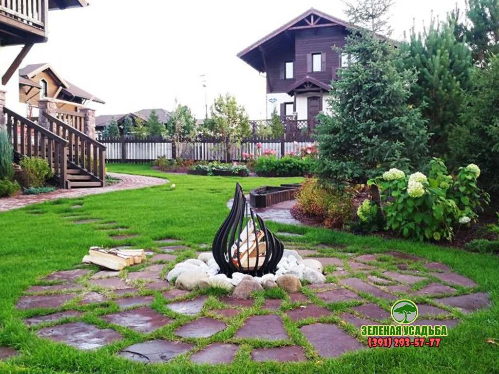 Ландшафтный дизайн и строительство на участке