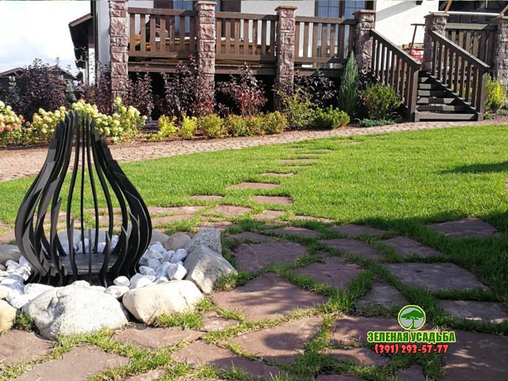 Ландшафтный дизайн и строительство на участке