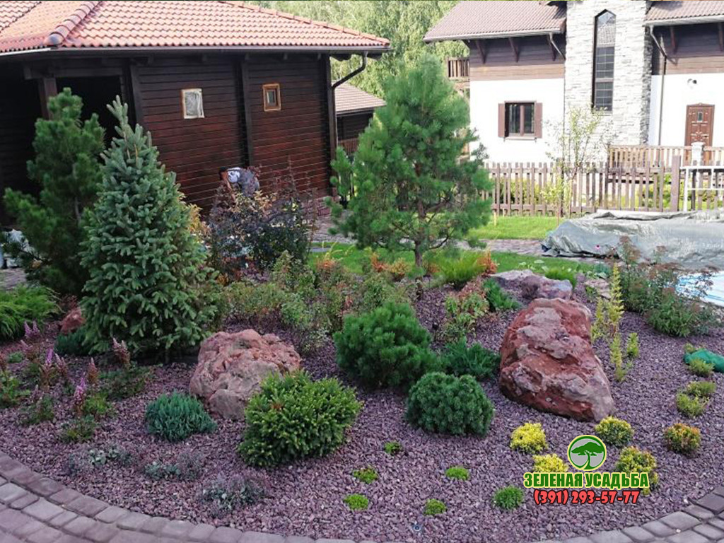 Ландшафтный дизайн и строительство на участке