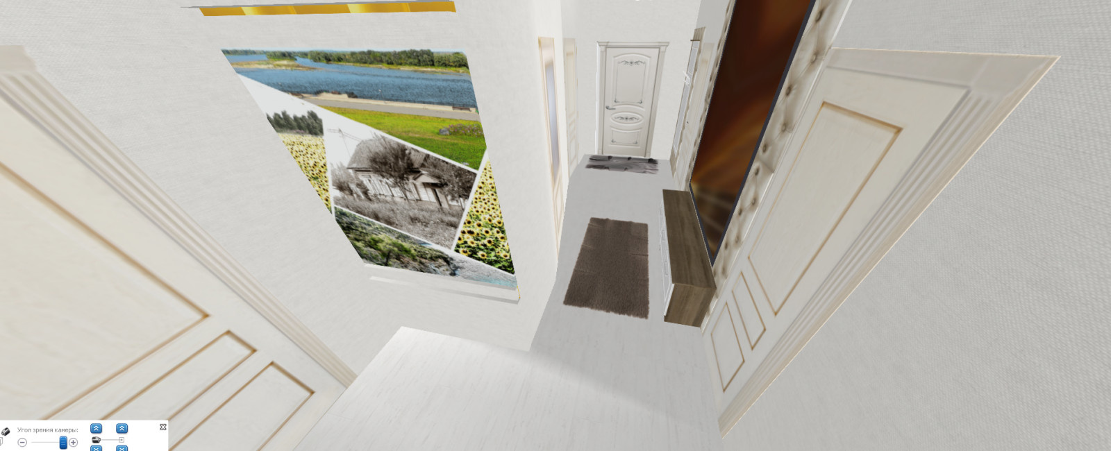 В Коридоре фотообои с подсветкой