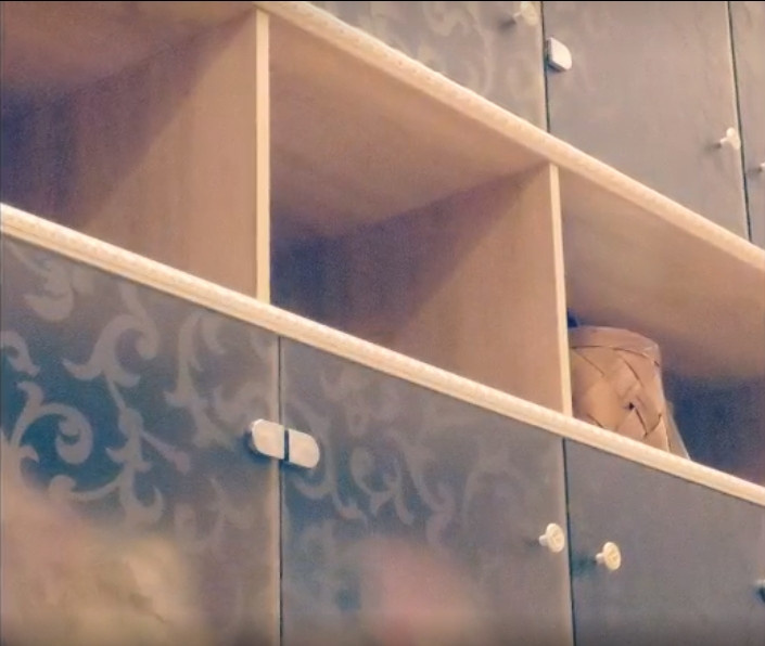 Фрагмент шкафа в гостинной