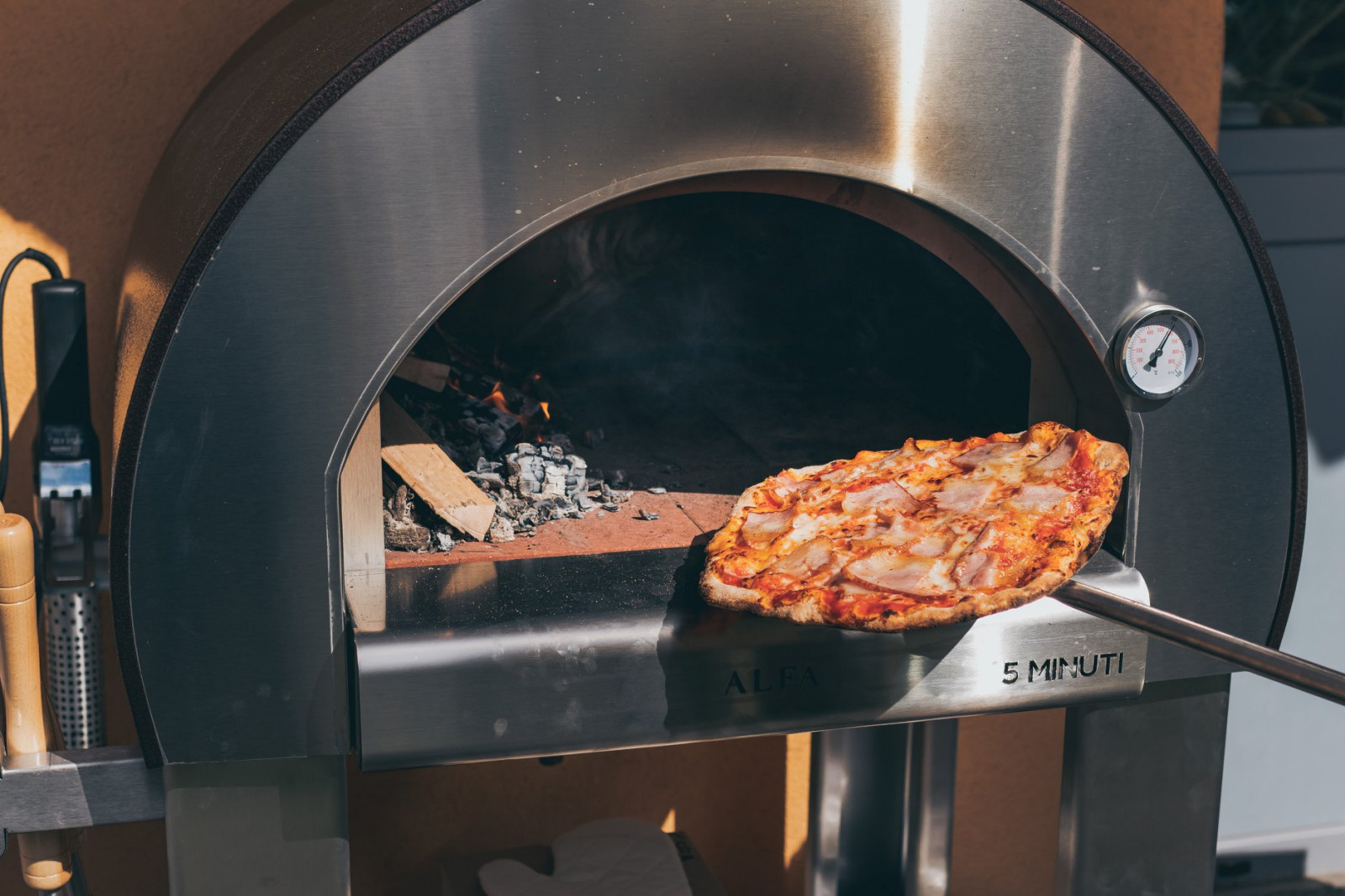 Печь на дровах 5 minuti