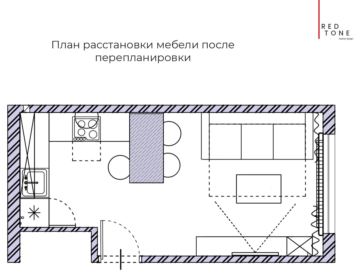 Гостиная с мужским характером