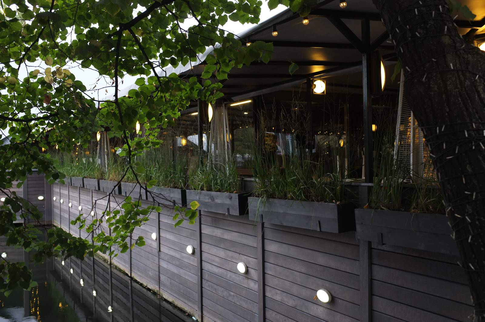 Озеленение ресторана