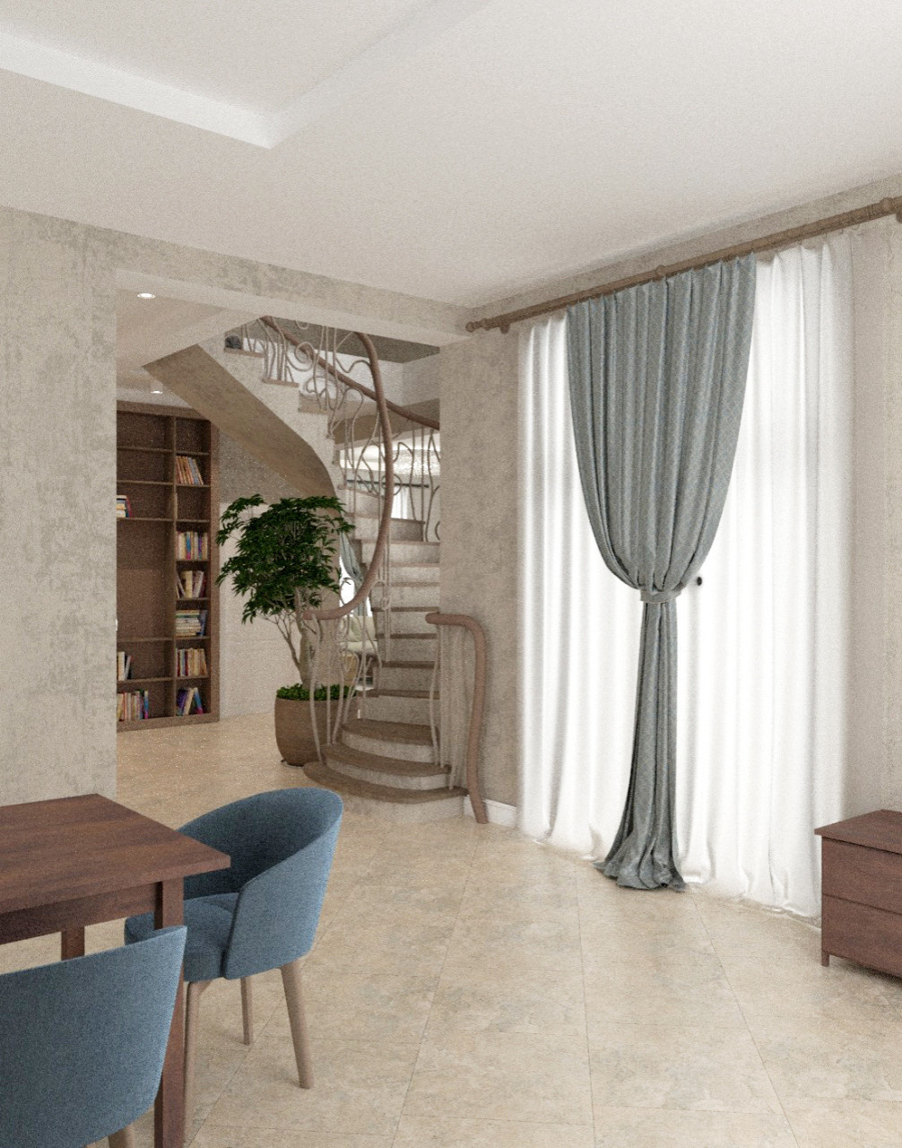 Коттедж для семьи из 3хчеловек