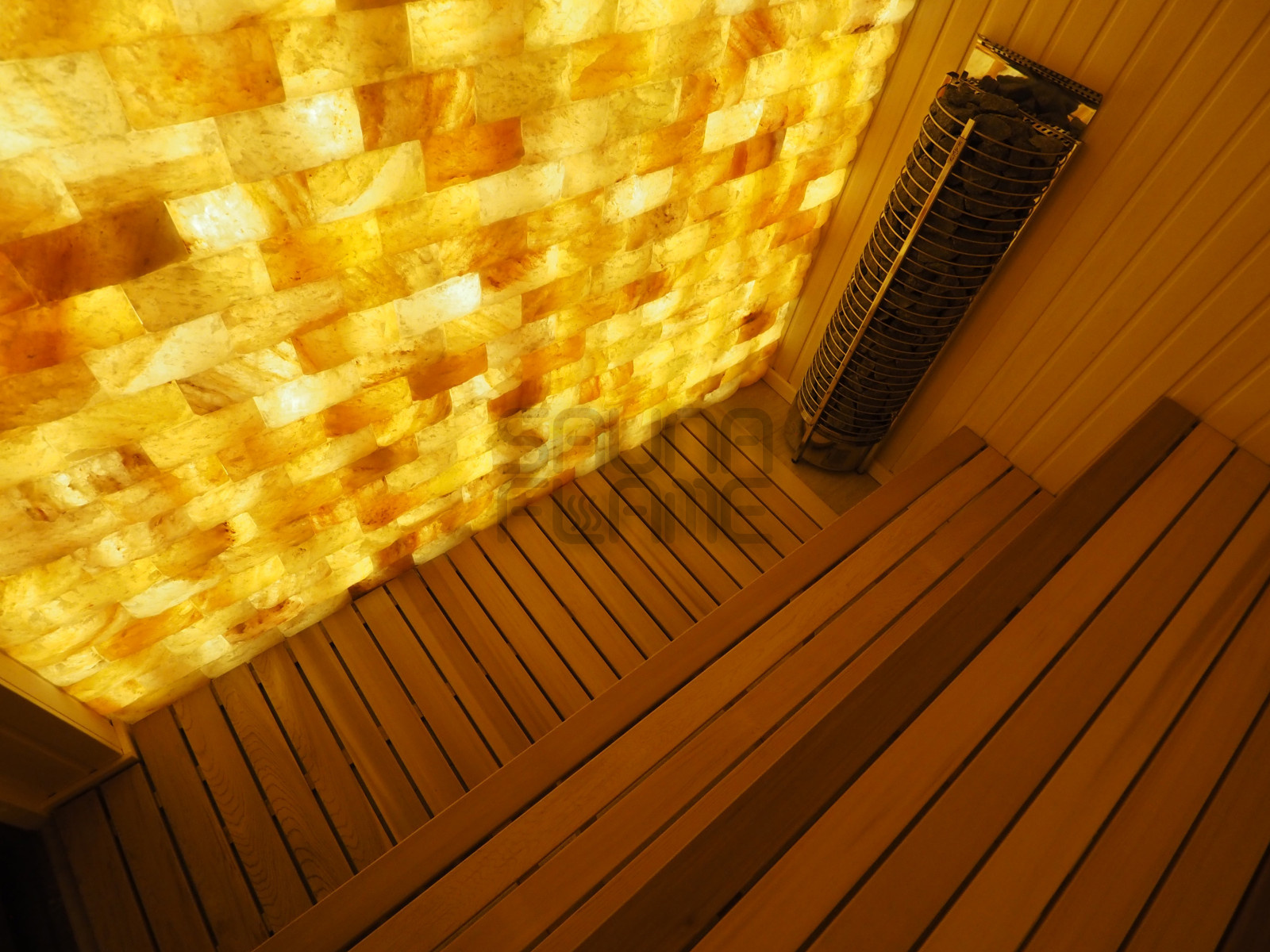 Обложка проекта: Сауна с соляной стеной