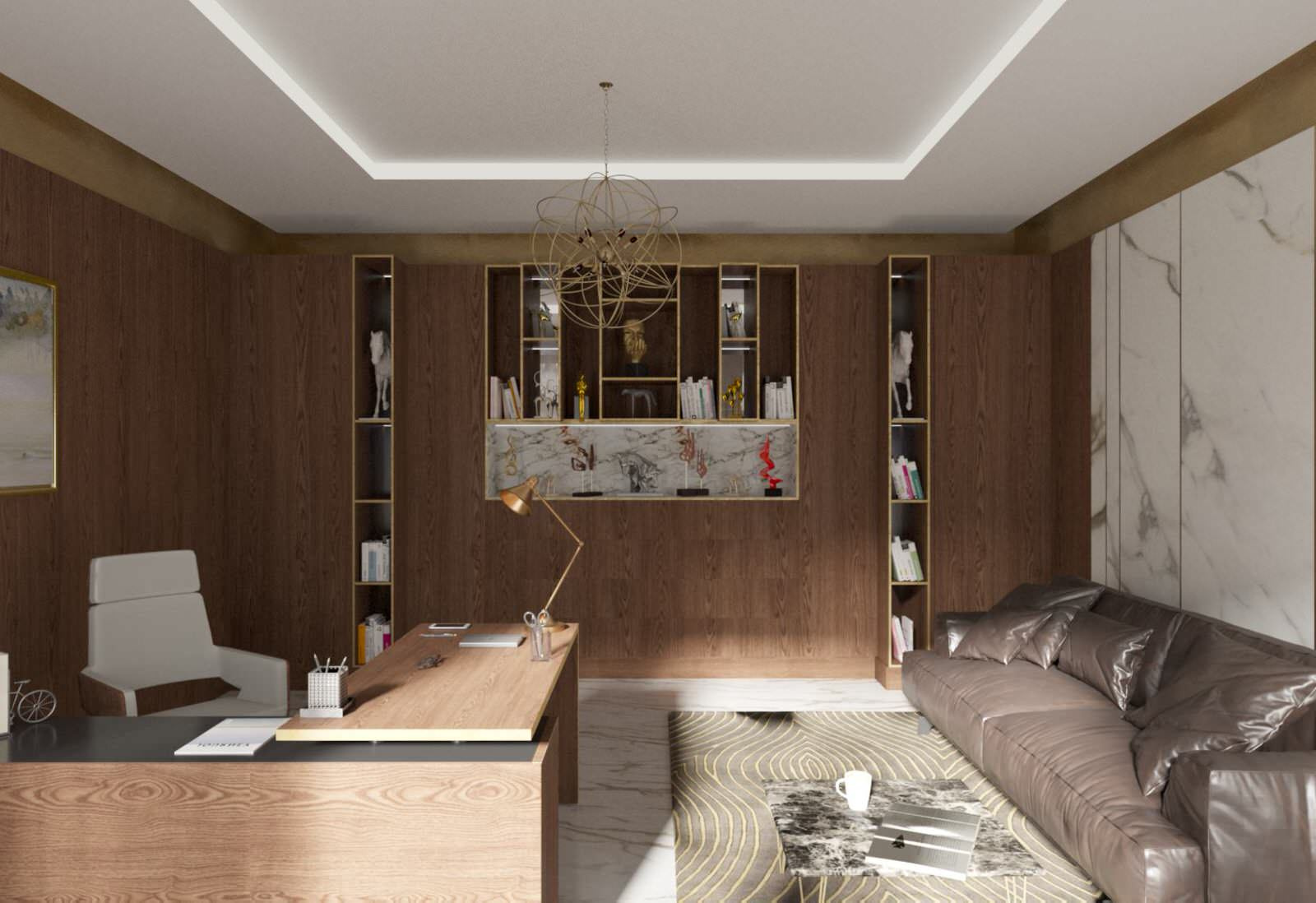 рабочий кабинет  в бизнес центре