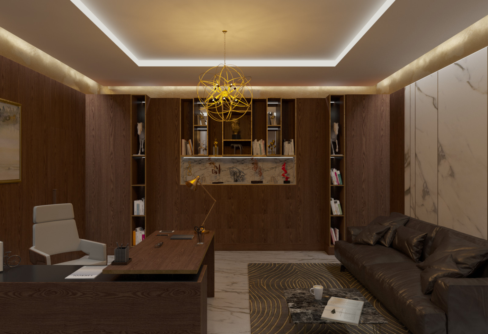 рабочий кабинет  в бизнес центре