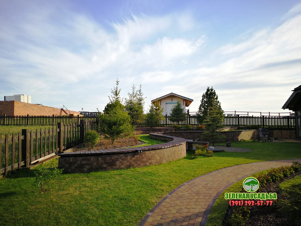Ландшафтный дизайн и строительство на участке
