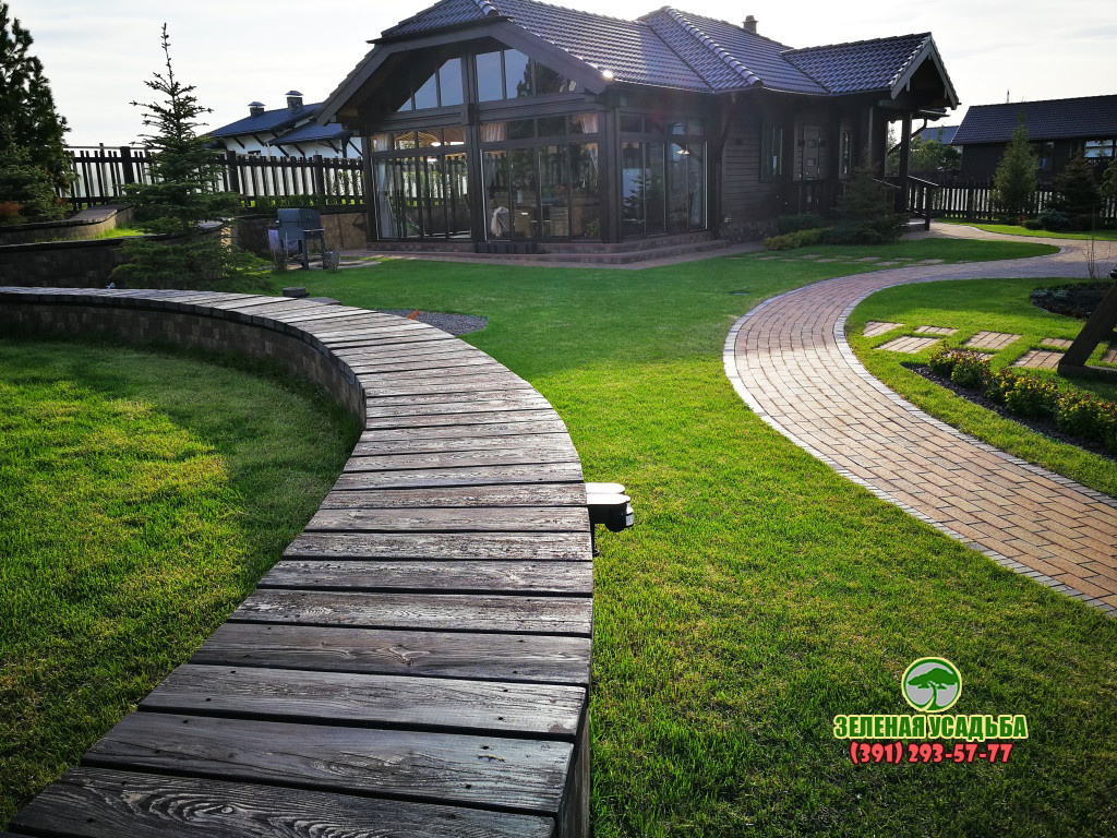 Ландшафтный дизайн и строительство на участке
