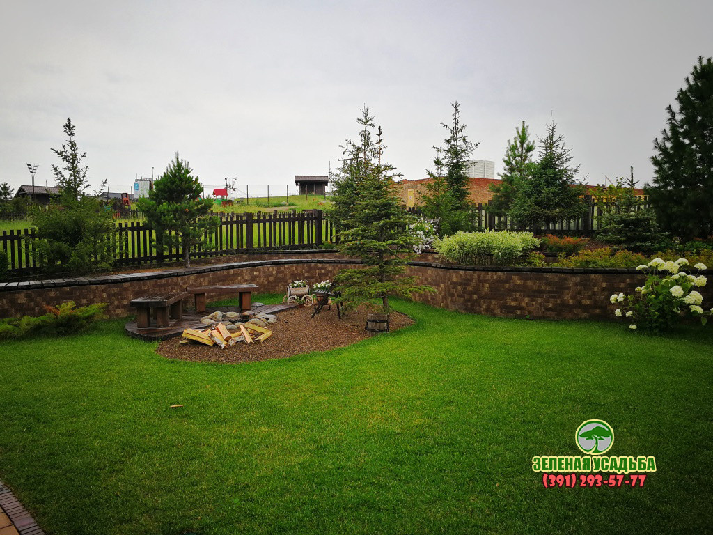 Ландшафтный дизайн и строительство на участке