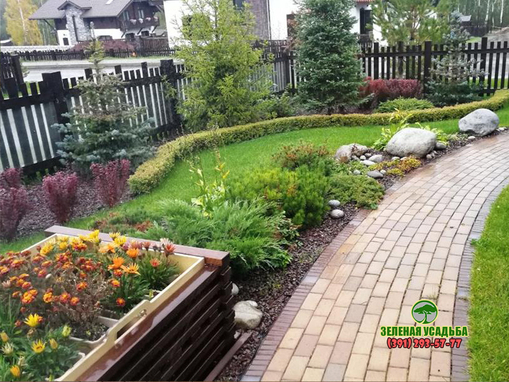 Ландшафтный дизайн и строительство на участке