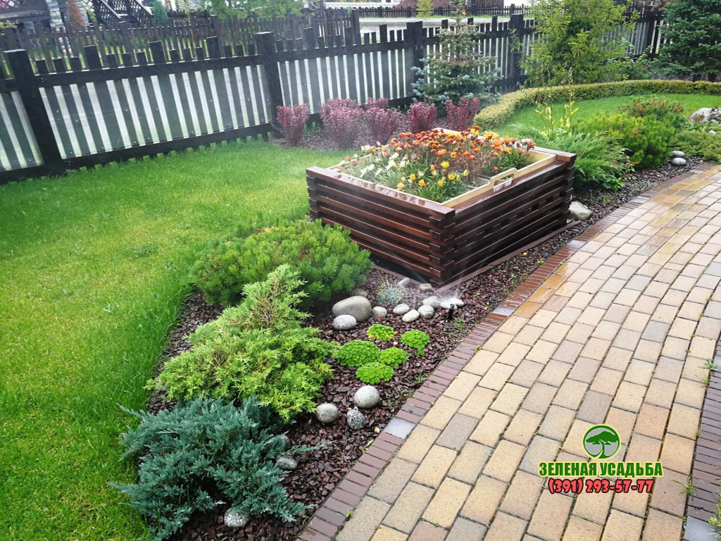 Ландшафтный дизайн и строительство на участке