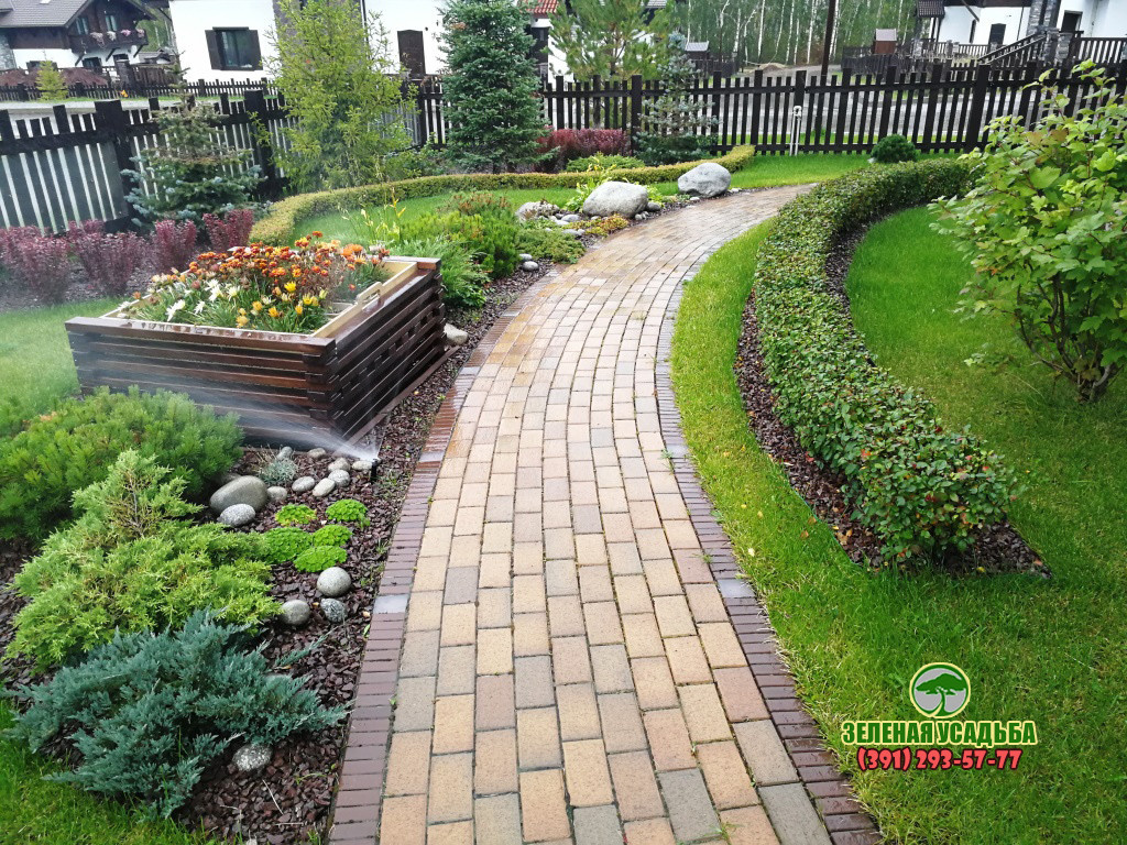 Ландшафтный дизайн и строительство на участке