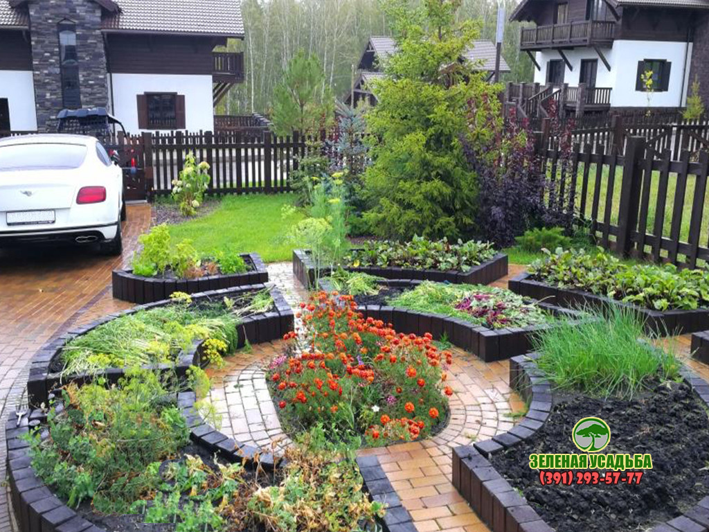 Ландшафтный дизайн и строительство на участке