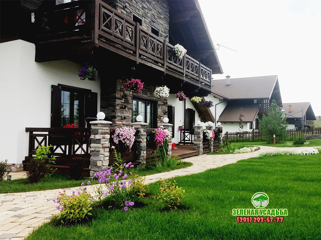 Геопластика в частном ландшафте