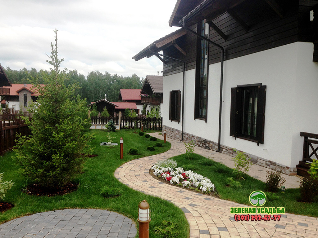 Геопластика в частном ландшафте