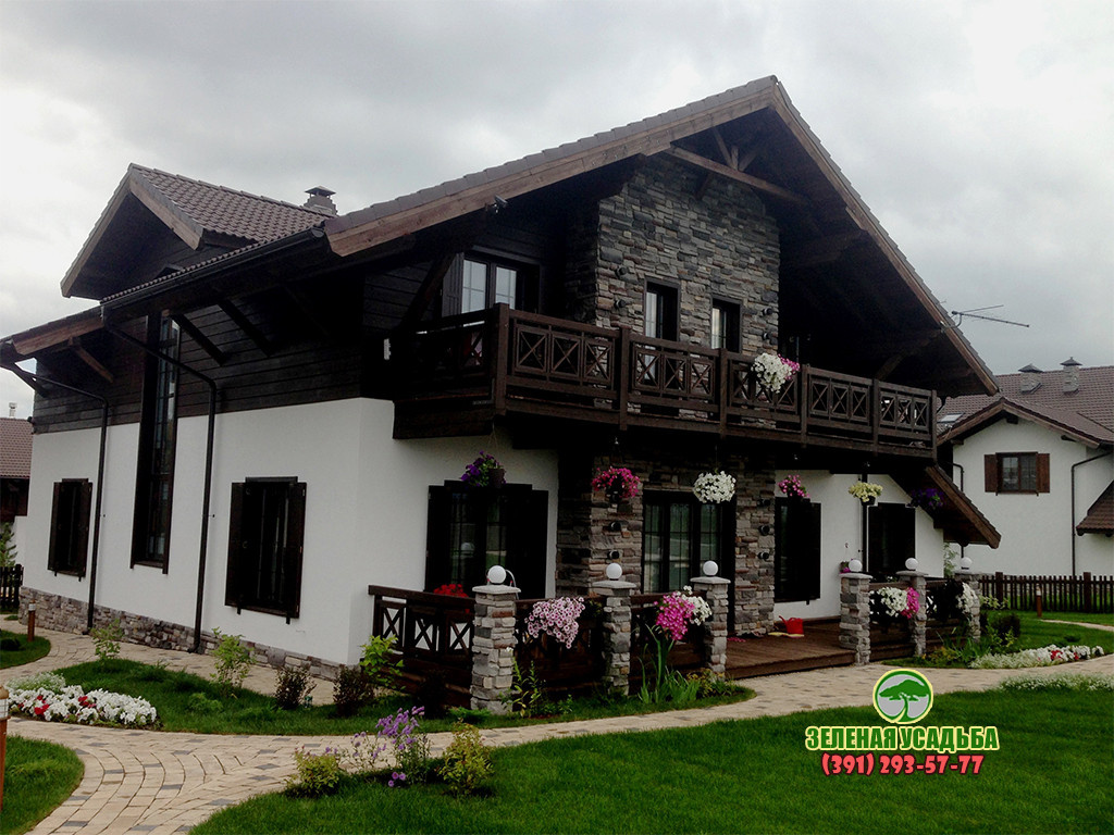 Геопластика в частном ландшафте