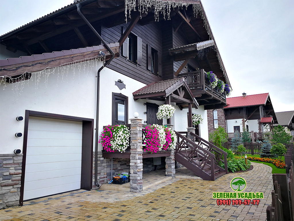 Геопластика в частном ландшафте