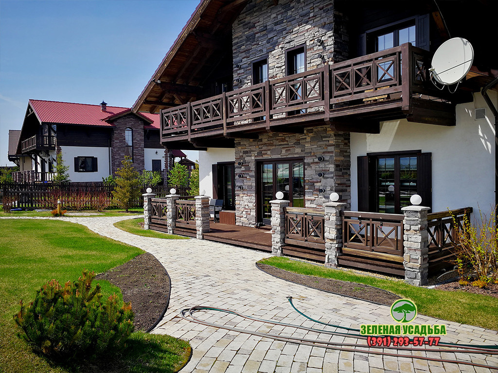 Геопластика в частном ландшафте