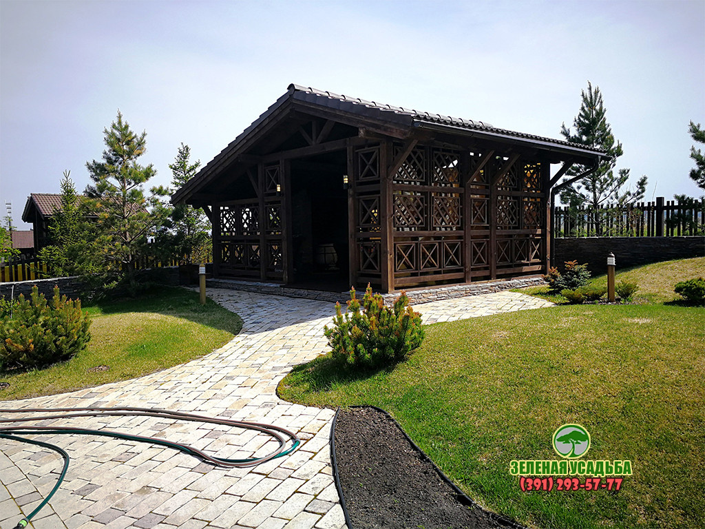 Геопластика в частном ландшафте