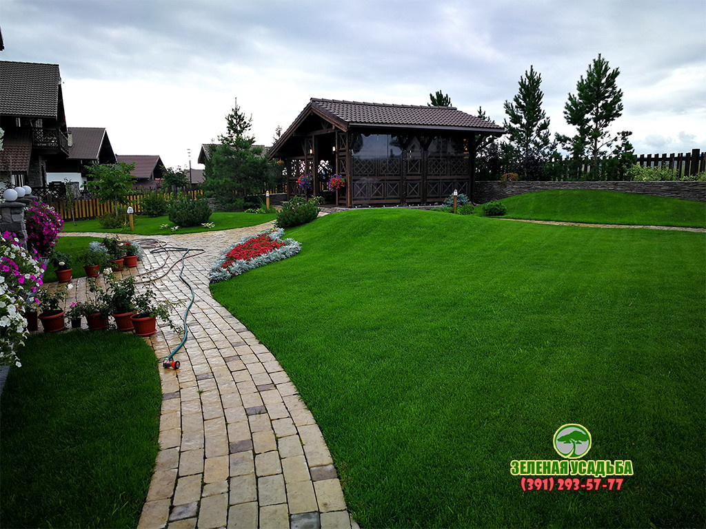 Геопластика в частном ландшафте