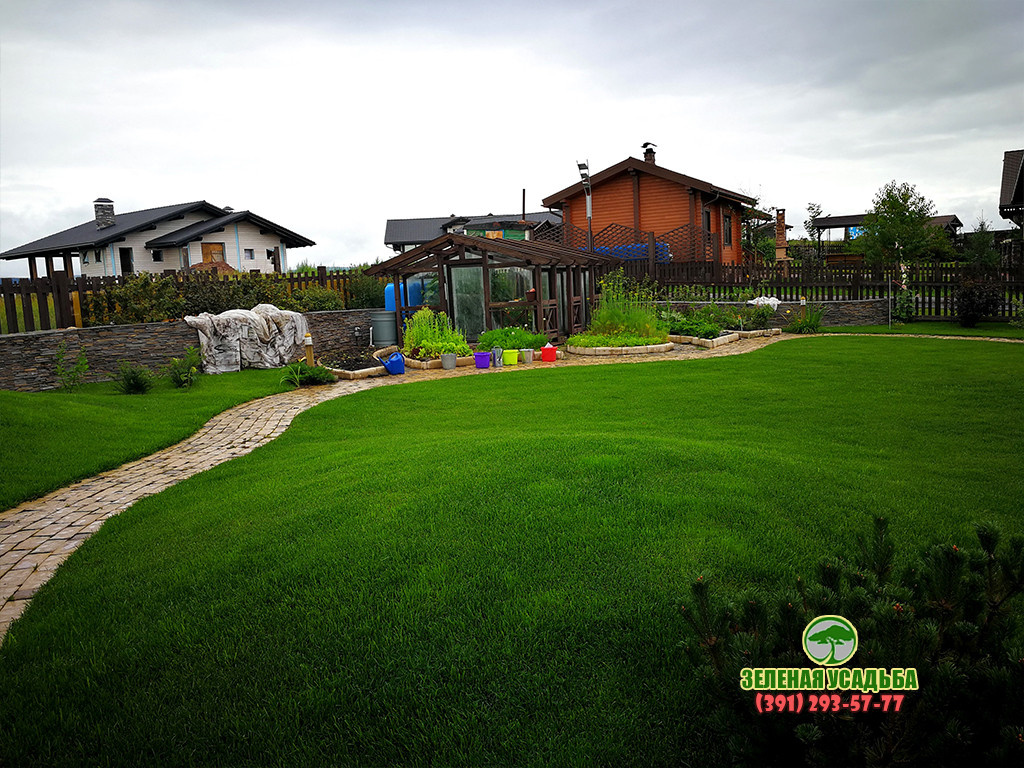 Геопластика в частном ландшафте