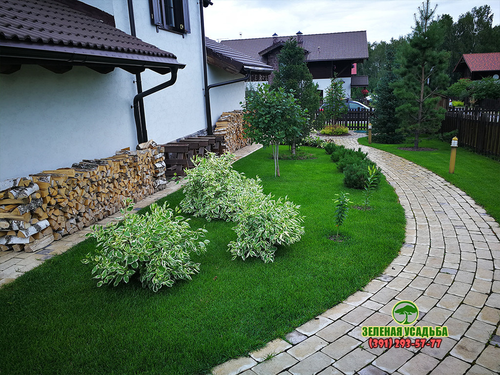 Геопластика в частном ландшафте