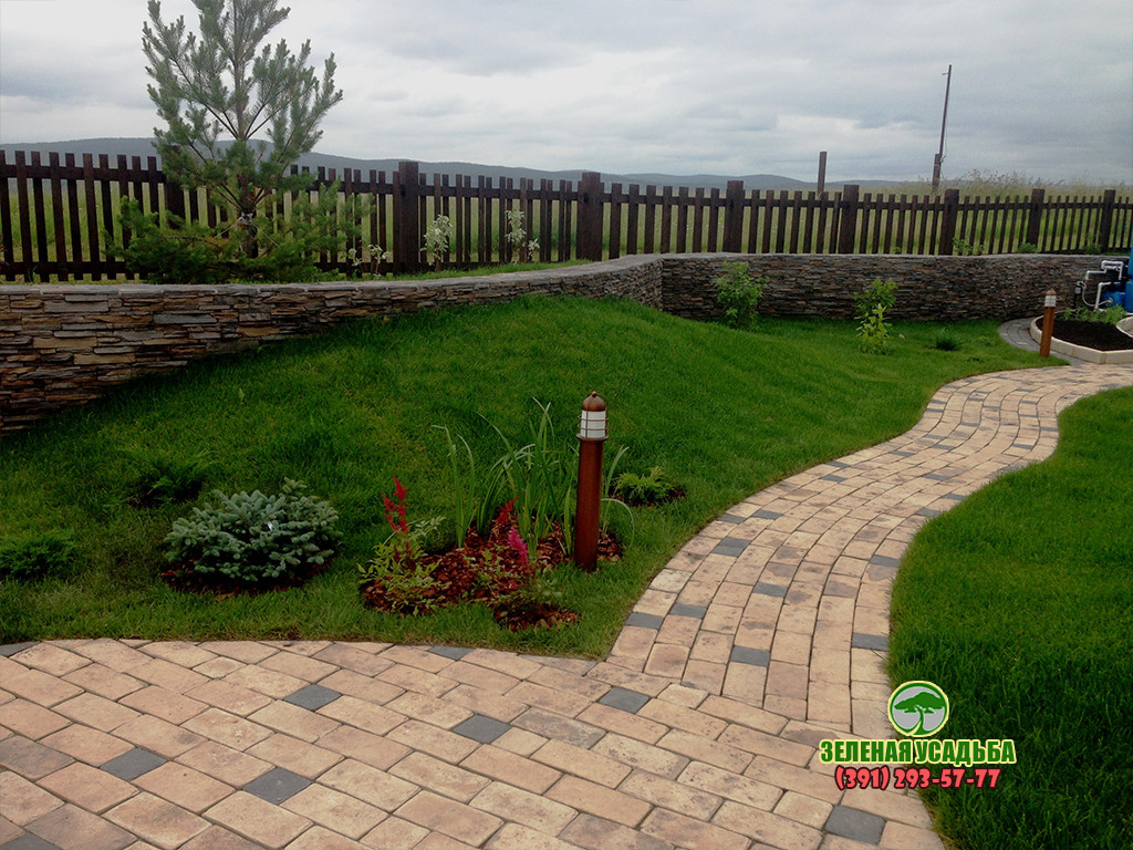 Геопластика в частном ландшафте