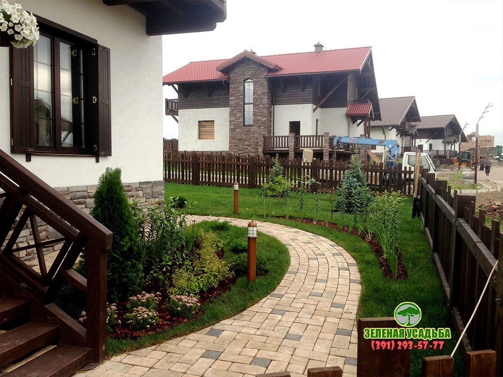 Геопластика в частном ландшафте