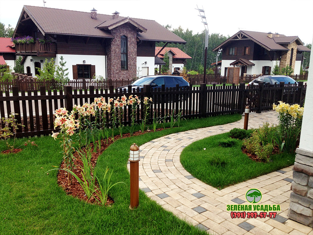 Геопластика в частном ландшафте