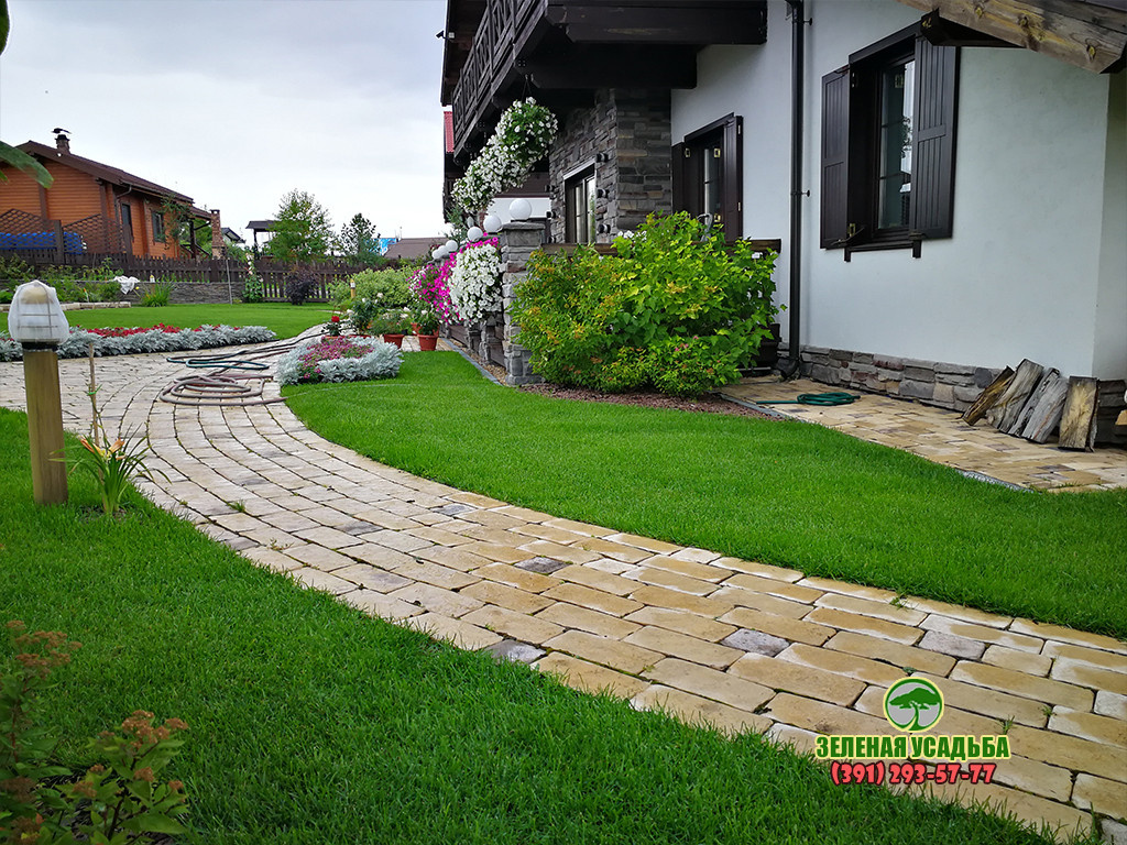 Геопластика в частном ландшафте