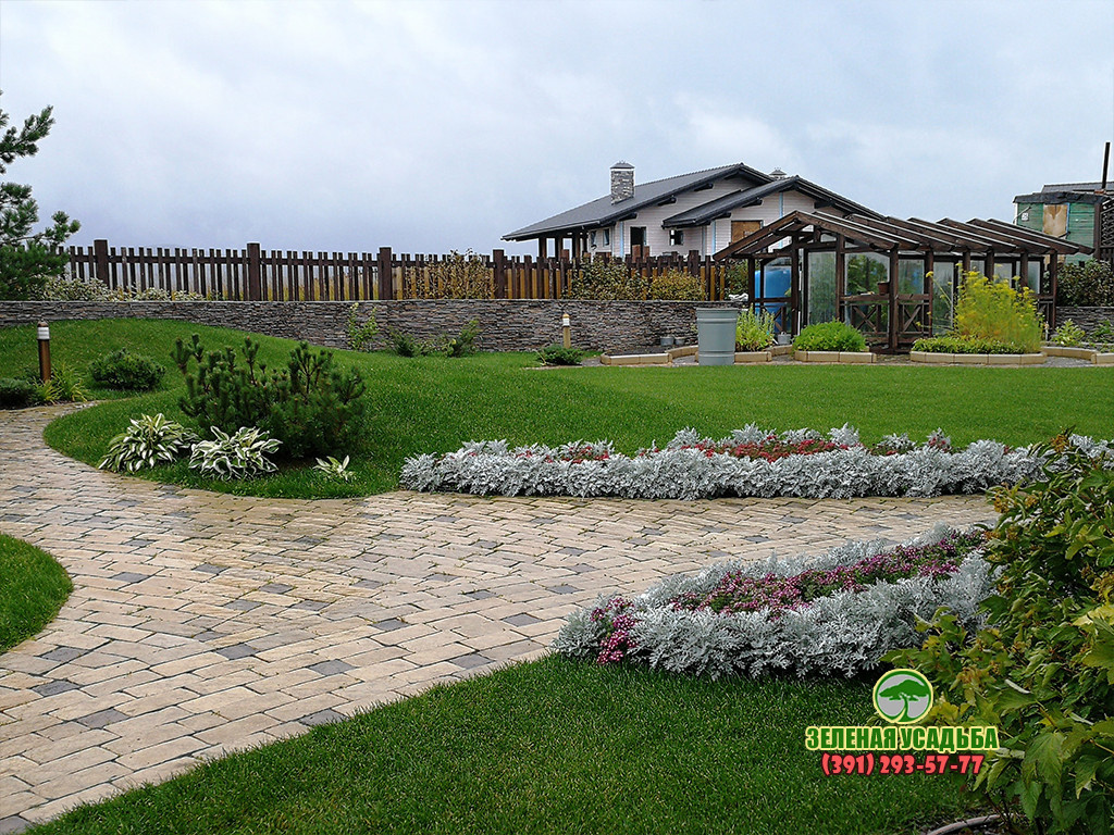 Геопластика в частном ландшафте