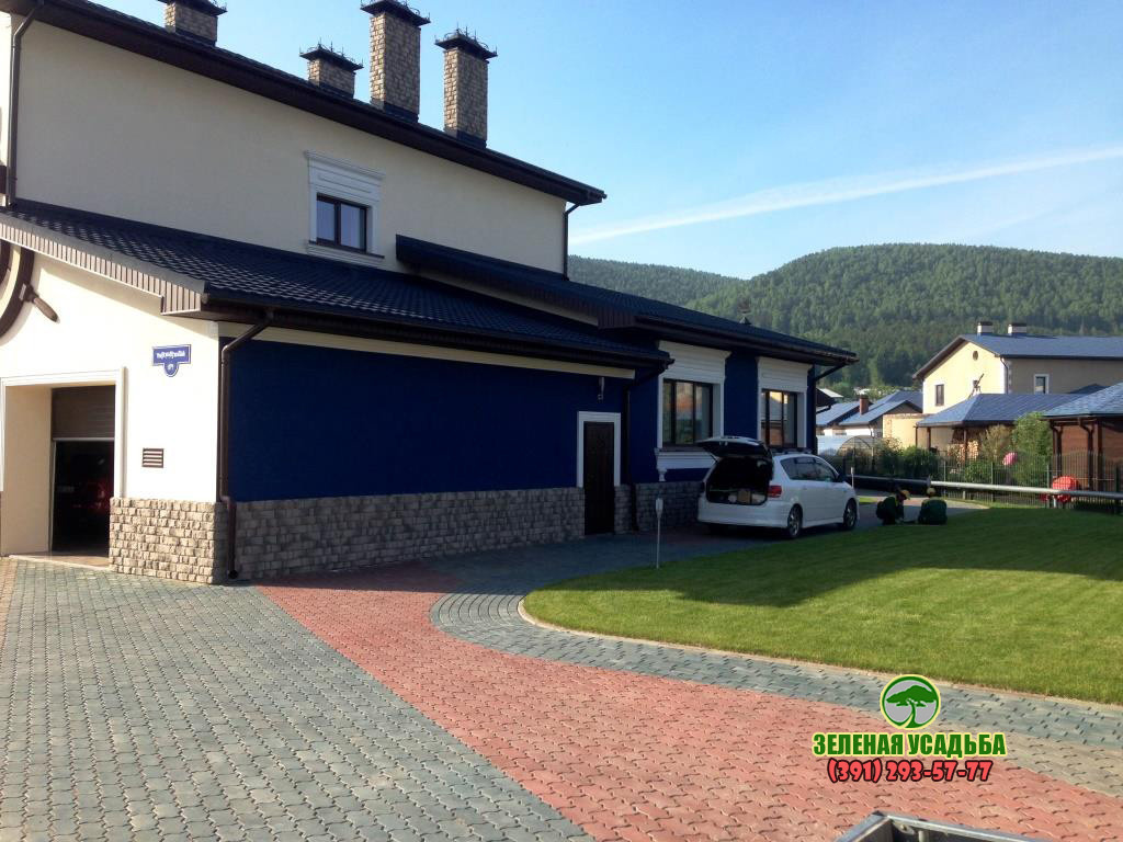 Дизайн участка в морском стиле