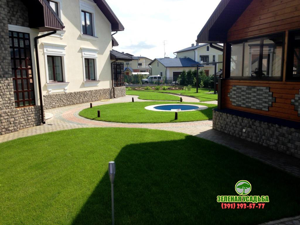 Дизайн участка в морском стиле