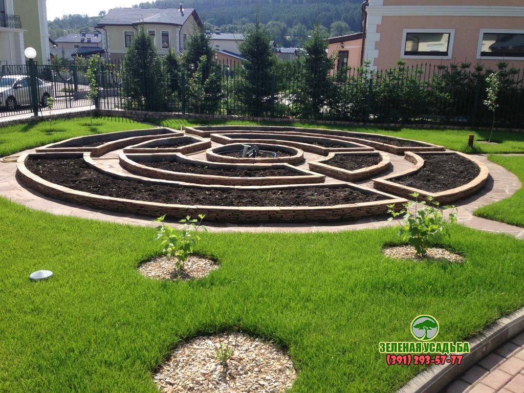 Дизайн участка в морском стиле