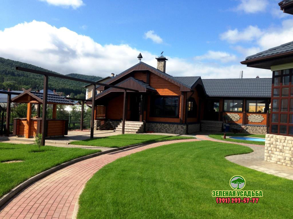 Дизайн участка в морском стиле