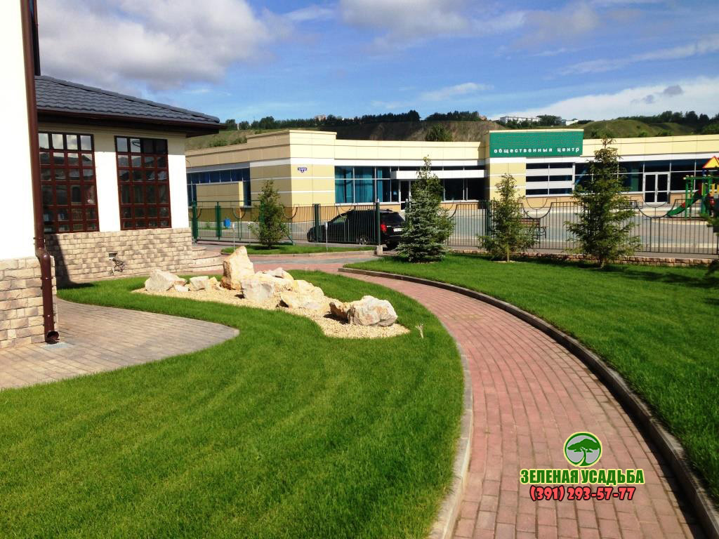 Дизайн участка в морском стиле