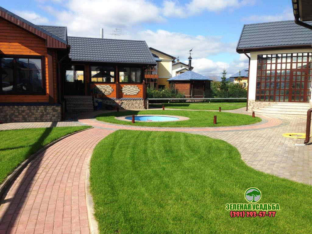 Дизайн участка в морском стиле