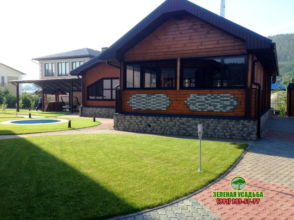 Дизайн участка в морском стиле