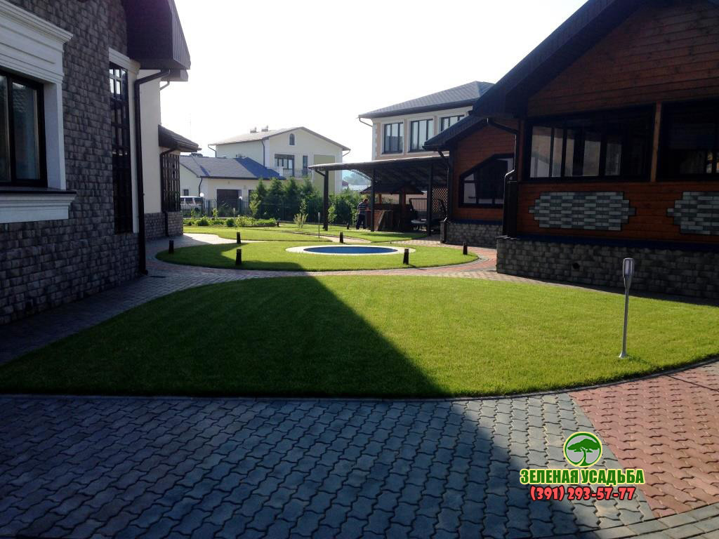 Дизайн участка в морском стиле