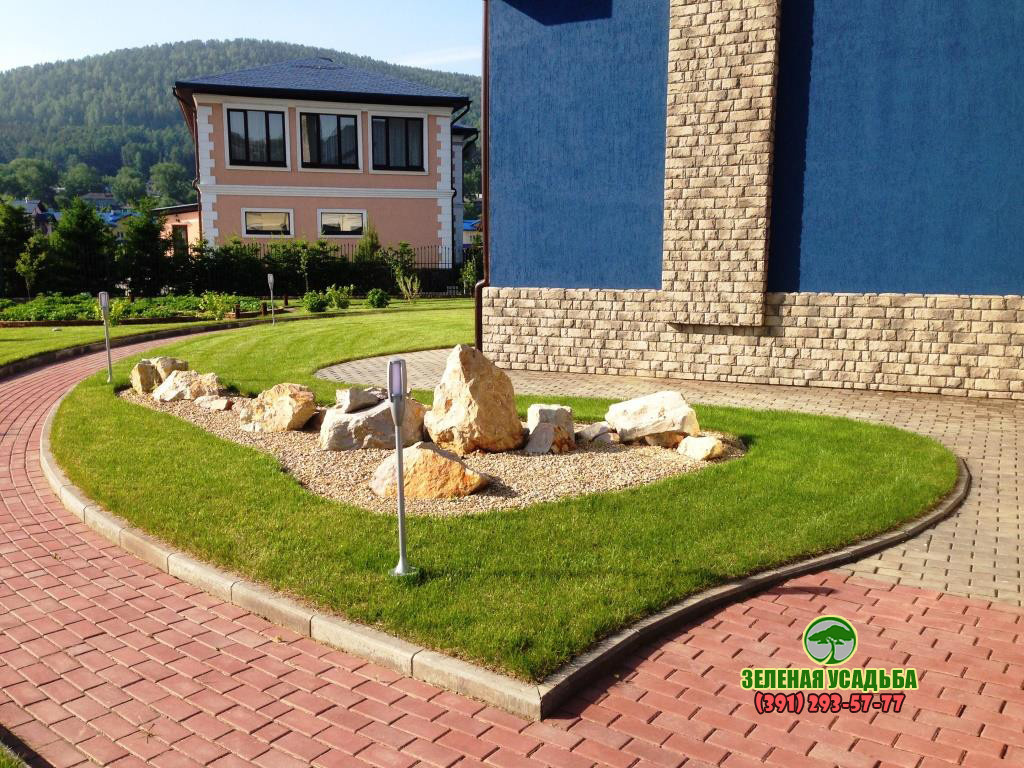 Дизайн участка в морском стиле