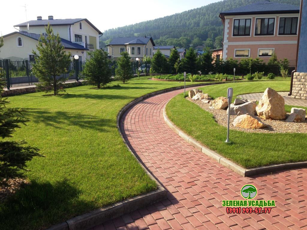 Дизайн участка в морском стиле