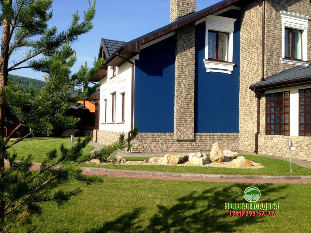 Дизайн участка в морском стиле