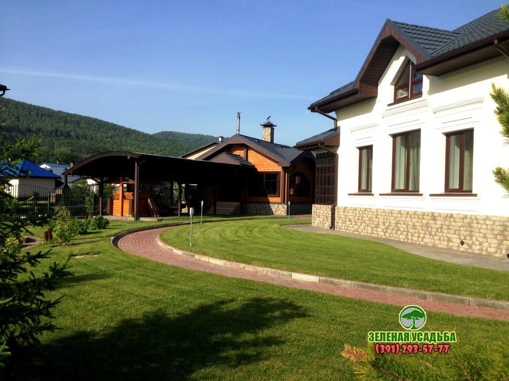 Дизайн участка в морском стиле