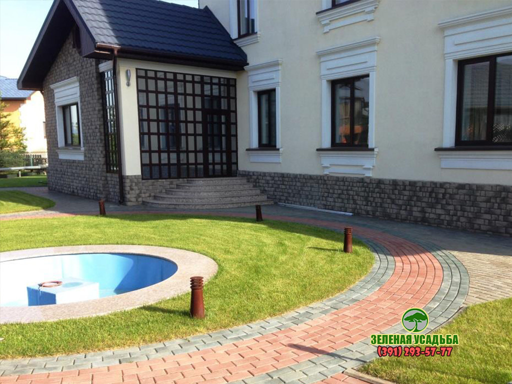 Дизайн участка в морском стиле