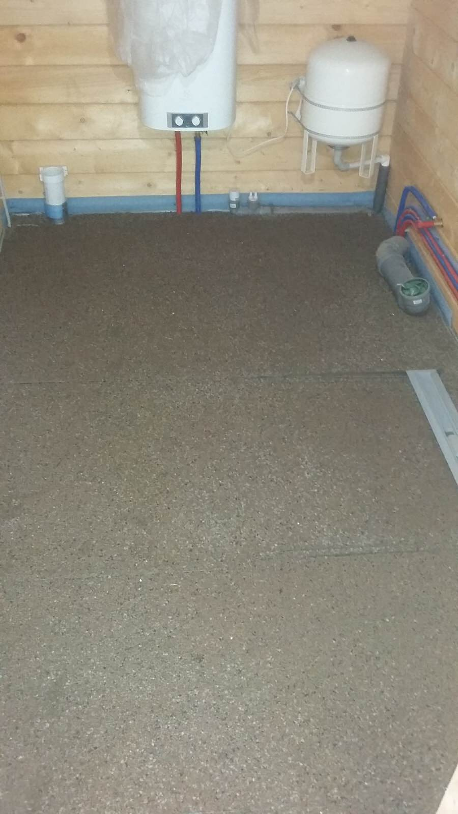 Ванная комната в деревянном доме