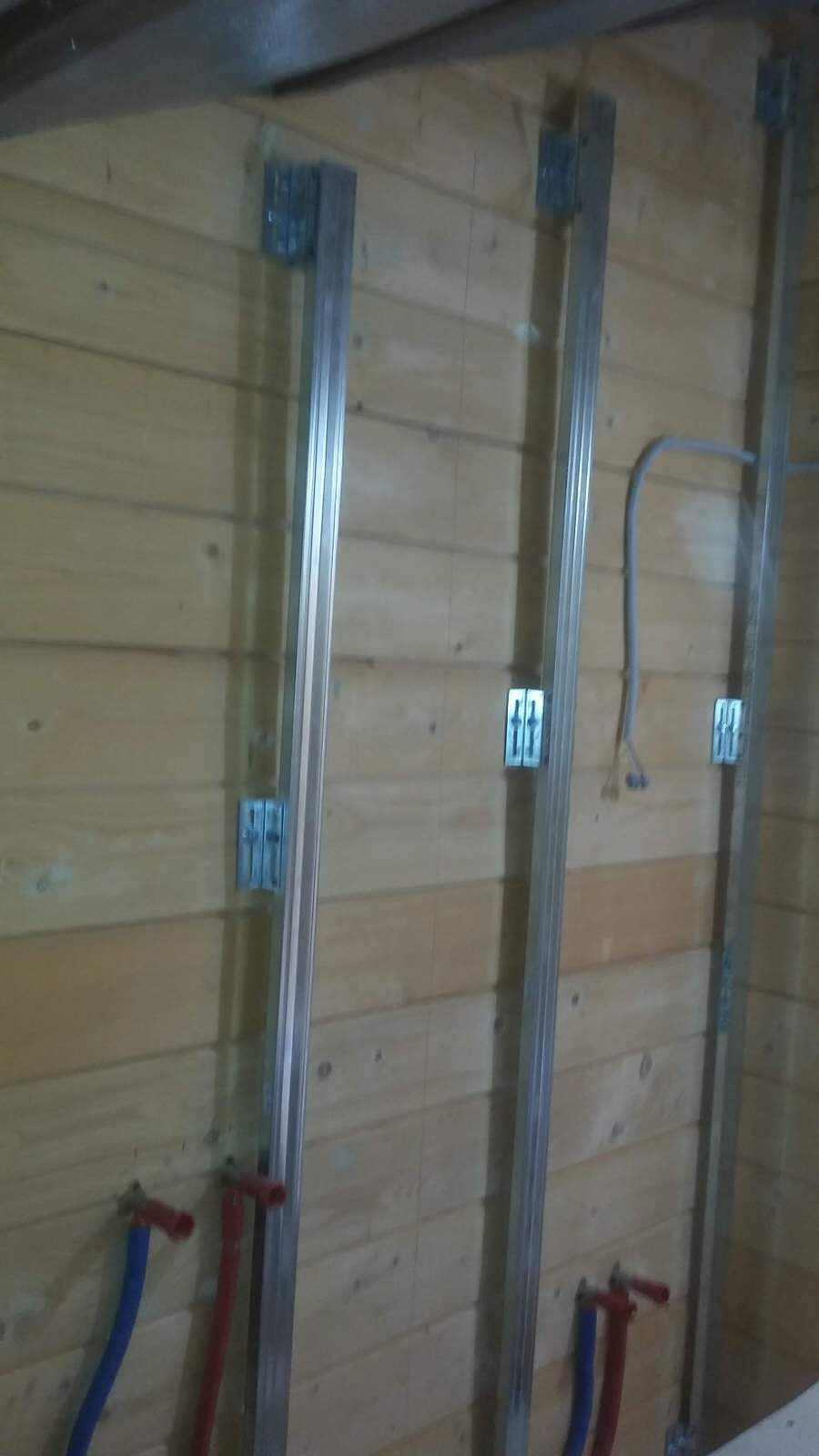 Ванная комната в деревянном доме