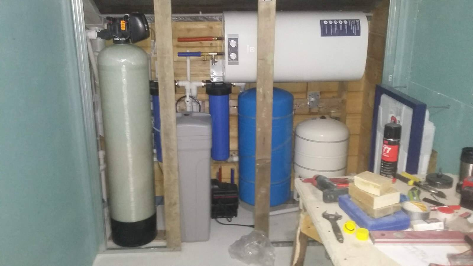 Ванная комната в деревянном доме