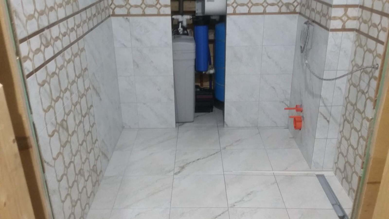 Ванная комната в деревянном доме